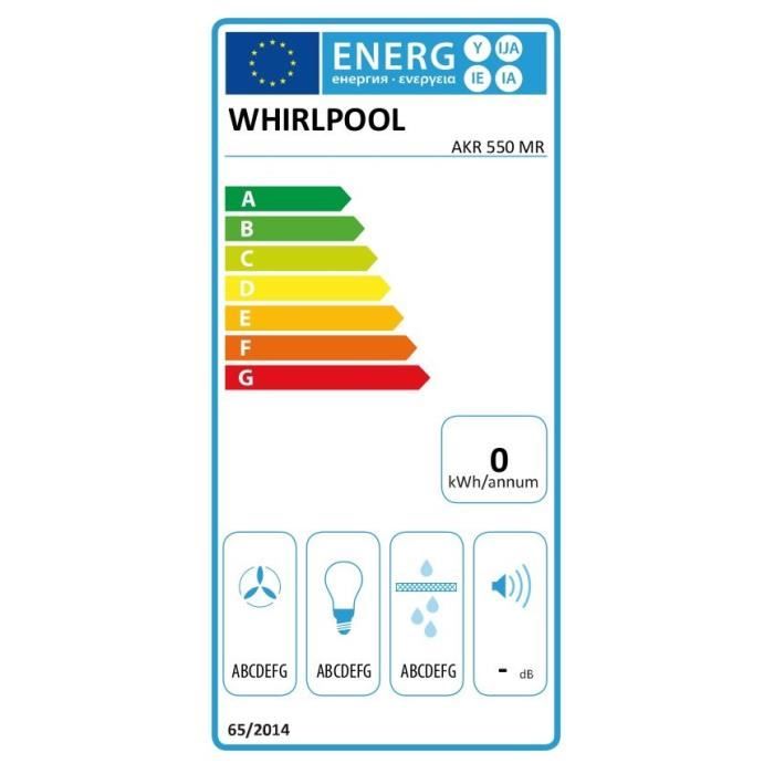  AKR550MR - Hotte-Recyclage-590m3 air max / h-64dB1